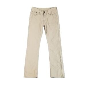 Bullhead jeans men's 30x32 Gravels slim straight beige denim pants